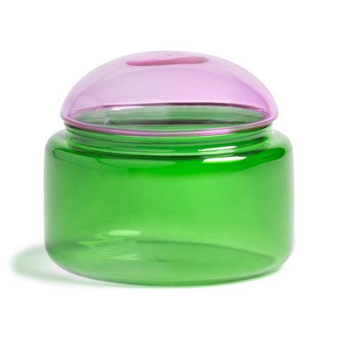 &KLEVERING Glasdose Jar puffy green