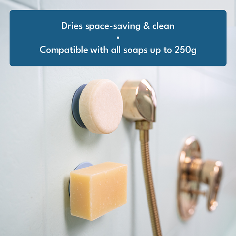 Soapi Gray Magnet Soap Holder