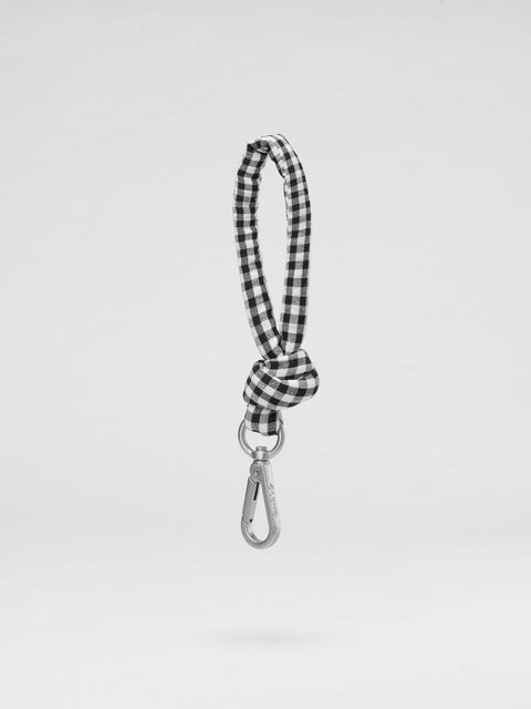 ÖLEND Puffy Key Chain - vichy black