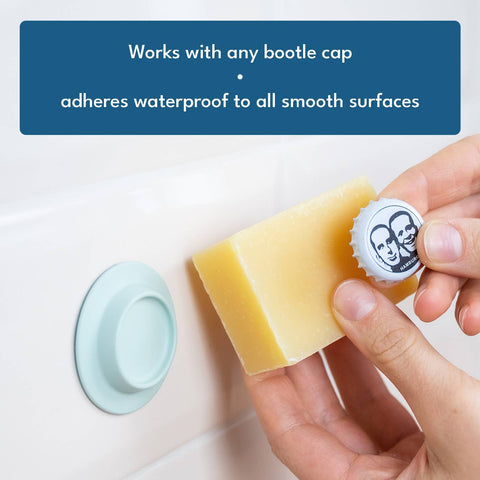 Soapi Blue Magnet Soap Holder