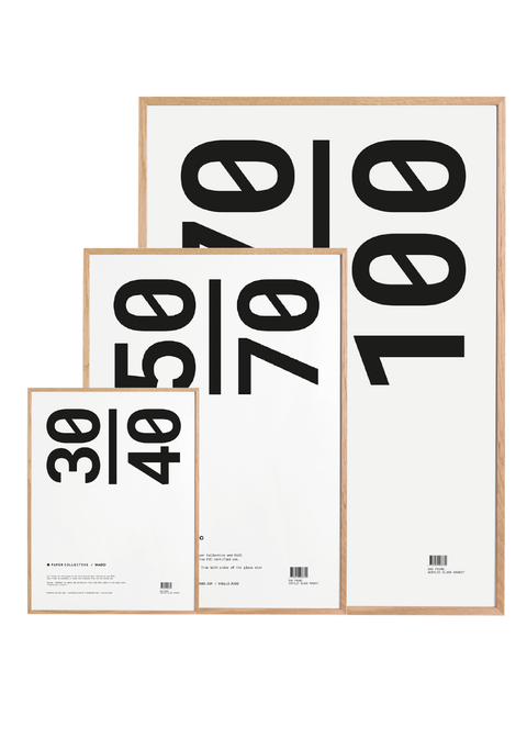 Paper Collective Frame Oak