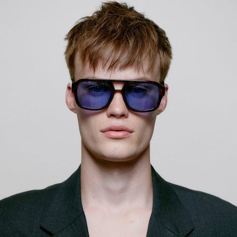 A.Kjaerbede Kaya KL2316 Demi Tortoise Blue Lens