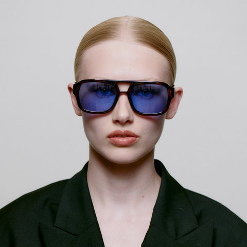 A.Kjaerbede Kaya KL2316 Demi Tortoise Blue Lens