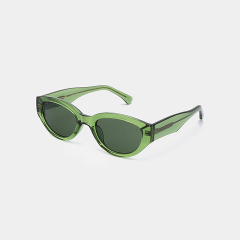 A.Kjærbede Sonnenbrille Winnie 18315 Light Olive Green