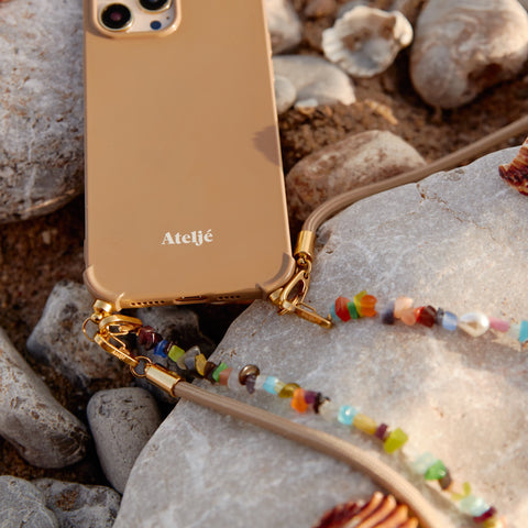 Ateljé Caramel recycled Case Rocky Road Dune Cord