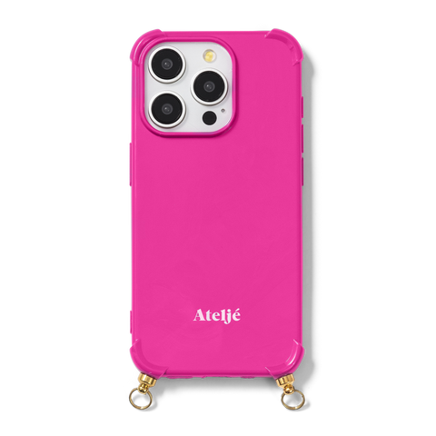 Ateljé Poppy Pink recycled iPhone Case
