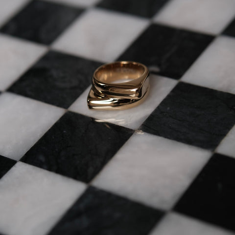 BANDHU Alike Ring gold plated