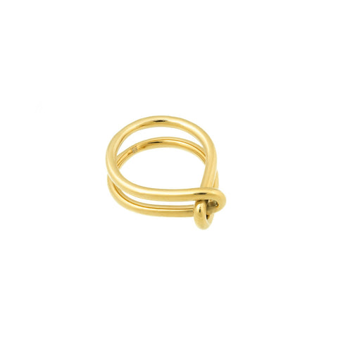 Bandhu Wire Ring gold