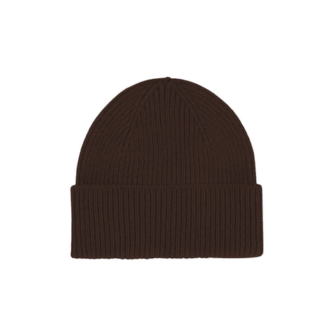 COLORFUL STANDARD Merino Wool Beanie coffee brown