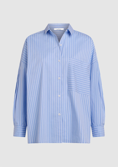 CIRCLE OF TRUST Fiora Blouse I Silver Lake Blue