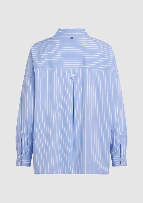 CIRCLE OF TRUST Fiora Blouse I Silver Lake Blue