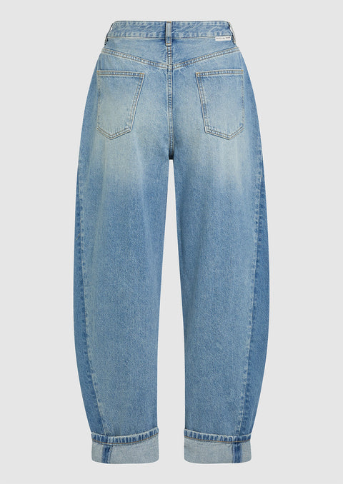 CIRCLE OF TRUST Robin Jeans | Barrel Fit Sea Note Blue Wash