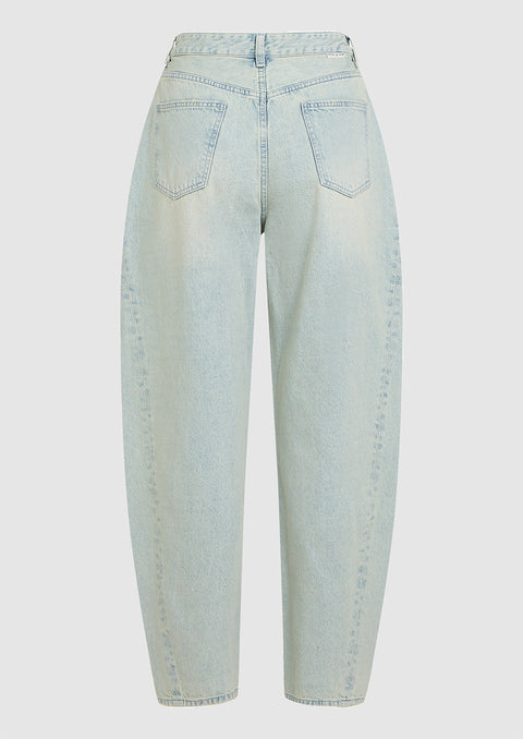 CIRCLE OF TRUST Robin Jeans | Barrel Fit Carribean Blue Wash