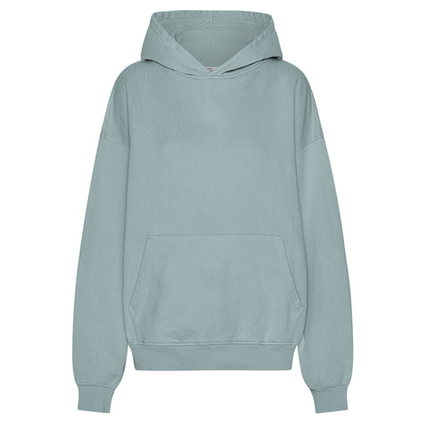 COLORFUL STANDARD Organic Oversized Hood steel blue