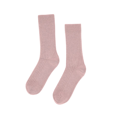 COLORFUL STANDARD Merino Wool Blend Sock faded pink