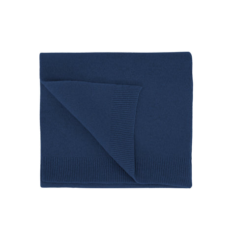 COLORFUL STANDARD Merino Wool Scarf marine blue