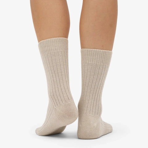 COLORFUL STANDARD Merino Wool Blend Sock ivory white