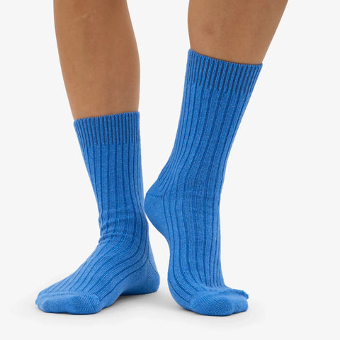 COLORFUL STANDARD Merino Wool Blend Sock pacific blue