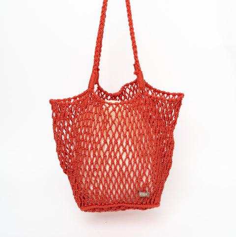 HVISK Eden Tote - red coral