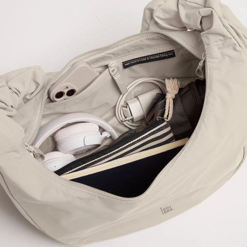 GOT BAG Moon Bag Ruffle - soft shell monochrome