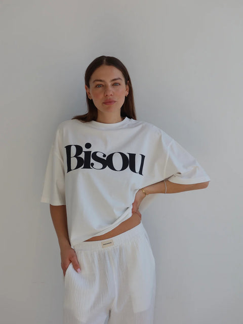 HEY SOHO BISOU T-SHIRT off-white