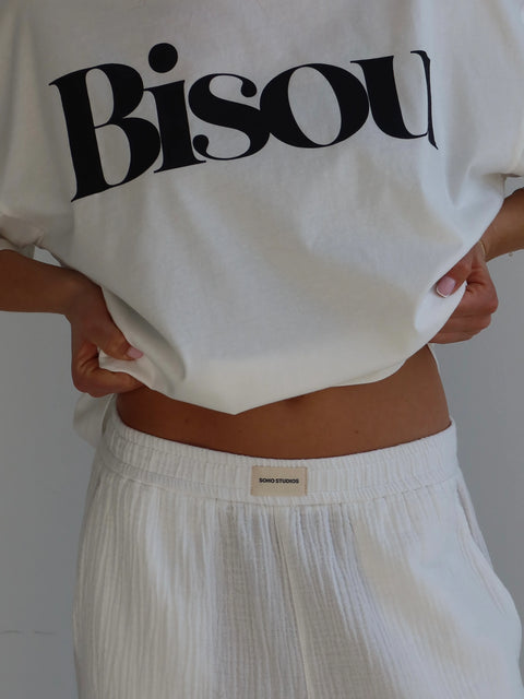 HEY SOHO BISOU T-SHIRT off-white