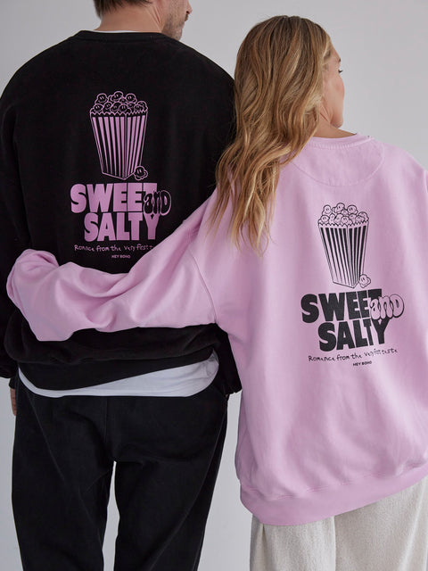 HEY SOHO POPCORN Sweater schwarz