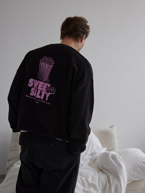HEY SOHO POPCORN Sweater schwarz