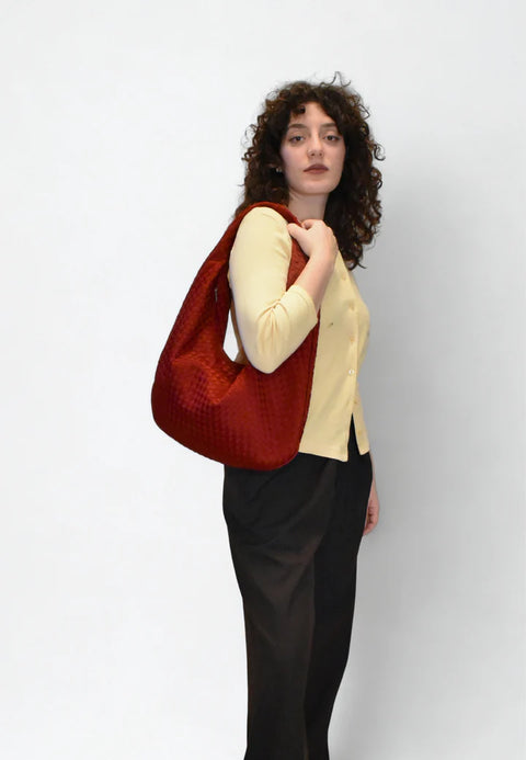 HVISK Haze Braided Neoprene - scarlet red
