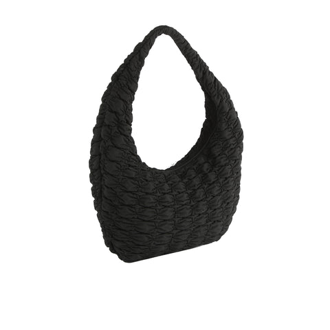 HVISK Haze Matte Twill Quilt - black