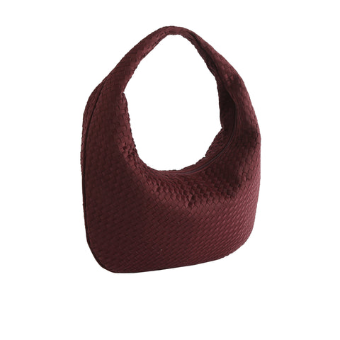 HVISK Haze Braided Neoprene - midnight plum