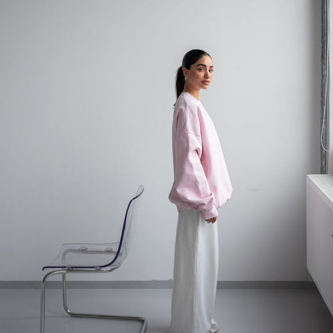 HEY SOHO BUBBLE LOVE Sweater rose pink