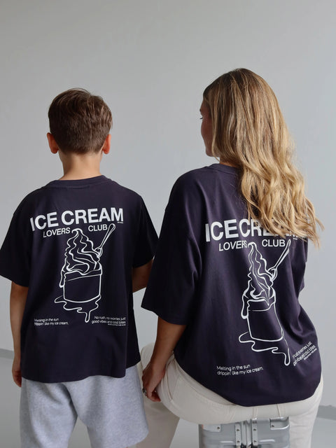 HEY SOHO ICE CREAM LOVERS T-Shirt midnight