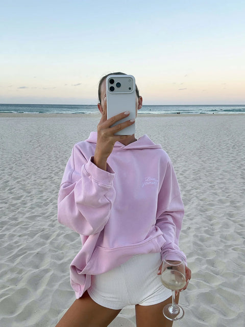 HEY SOHO LOVE YOURSELF Hoodie blush