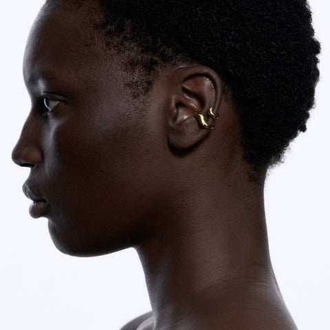 MARIA BLACK Sagene Ear Cuff gold