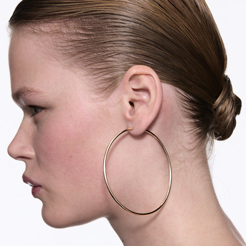 MARIA BLACK Senorita 50 Hoops gold