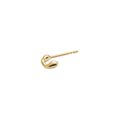 Maria Black Halvandet Stud gold plated