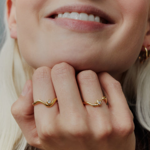 Maria Black Nora Linnea Ring Gold