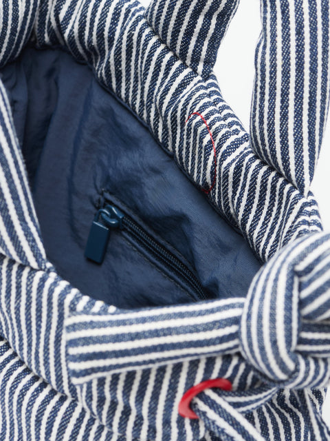 ÖLEND Micro Ona Softbag Baumwolle mit marineblauem Streifen