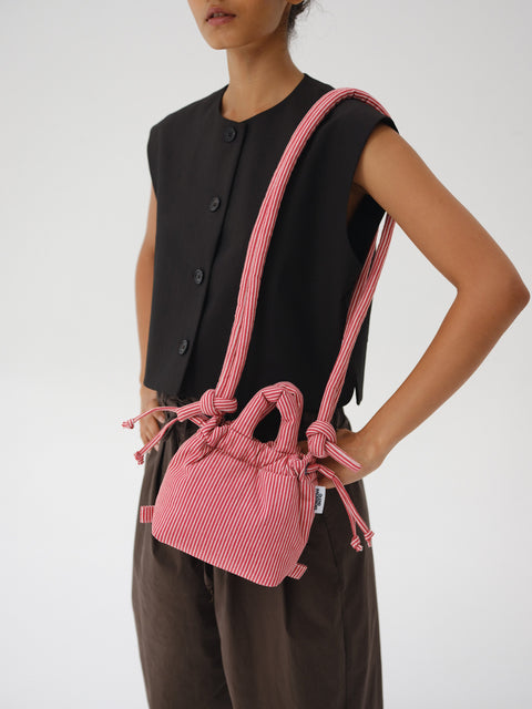 ÖLEND Micro Ona Softbag Baumwolle mit rotem Streifen