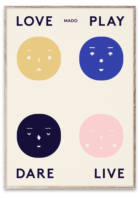 Paper Collective Poster Mado Four Feelings