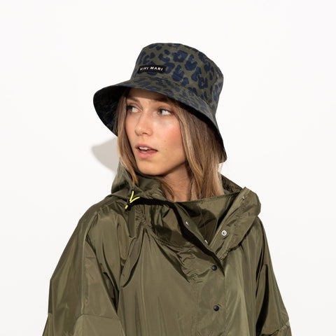 VIVI MARI Bucket Hat Leo splashes navy/olive