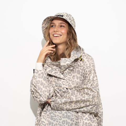 VIVI MARI Bucket Hat Leo Splashes grey/sand