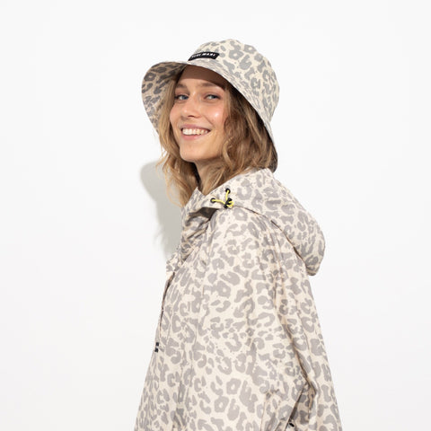 VIVI MARI Bucket Hat Leo Splashes grey/sand