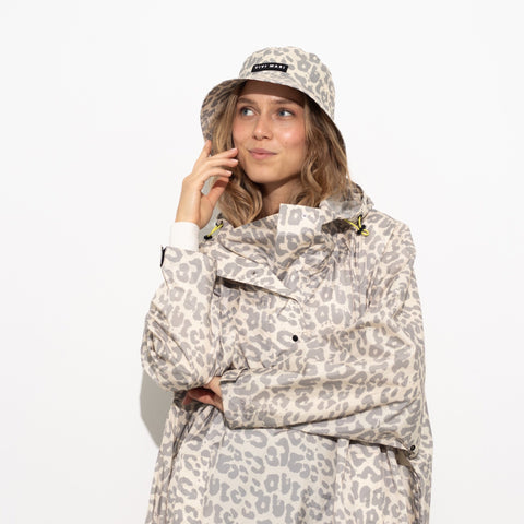 VIVI MARI Bucket Hat Leo Splashes grey/sand