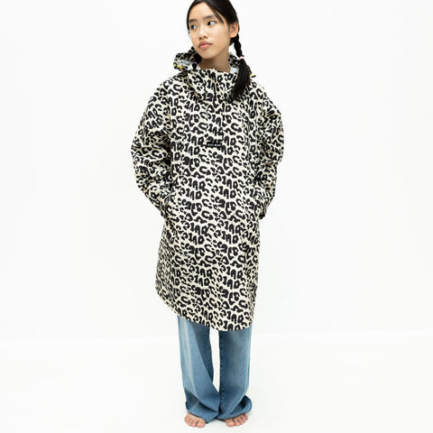 VIVI MARI_Kids Raincoat leo splashes black/sand