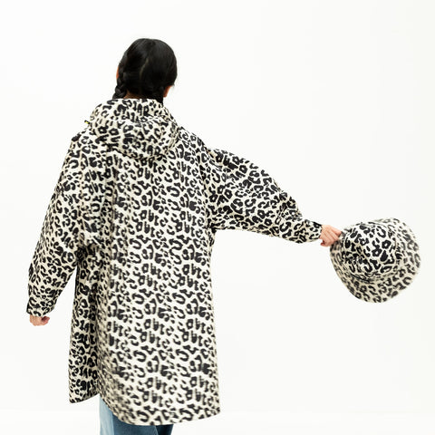 VIVI MARI Kids Raincoat Leo splashes black/sand