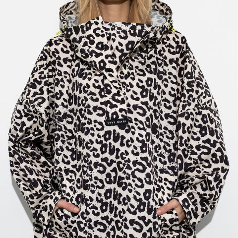VIVI MARI Raincoat Leo Splashes in der Farbe black/sand