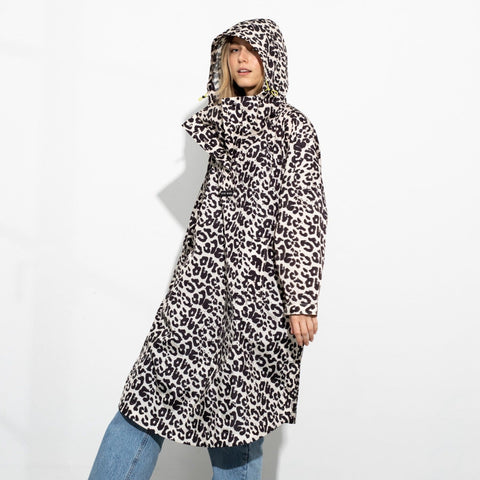 VIVI MARI Raincoat Leo Splashes in der Farbe black/sand