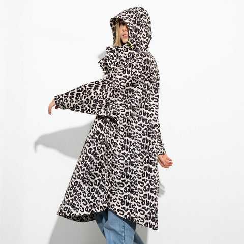 VIVI MARI Raincoat Leo Splashes in der Farbe black/sand